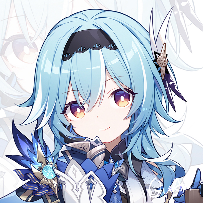 This is a pixiv picture whose title is 优菈.