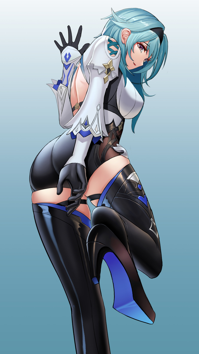 This is a pixiv picture whose title is 原神优菈.