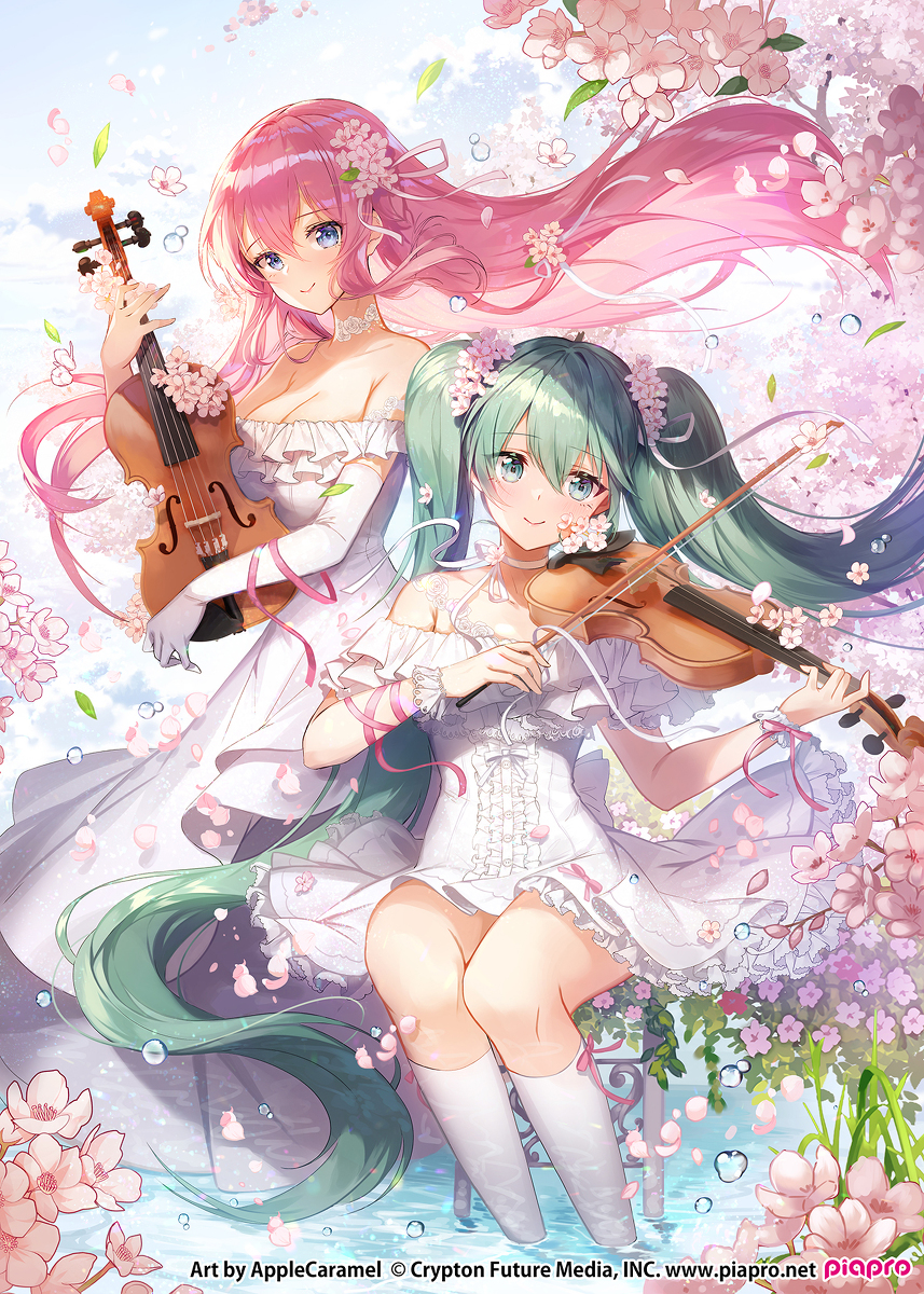 This is a pixiv picture whose title is [仕事絵]  桜.