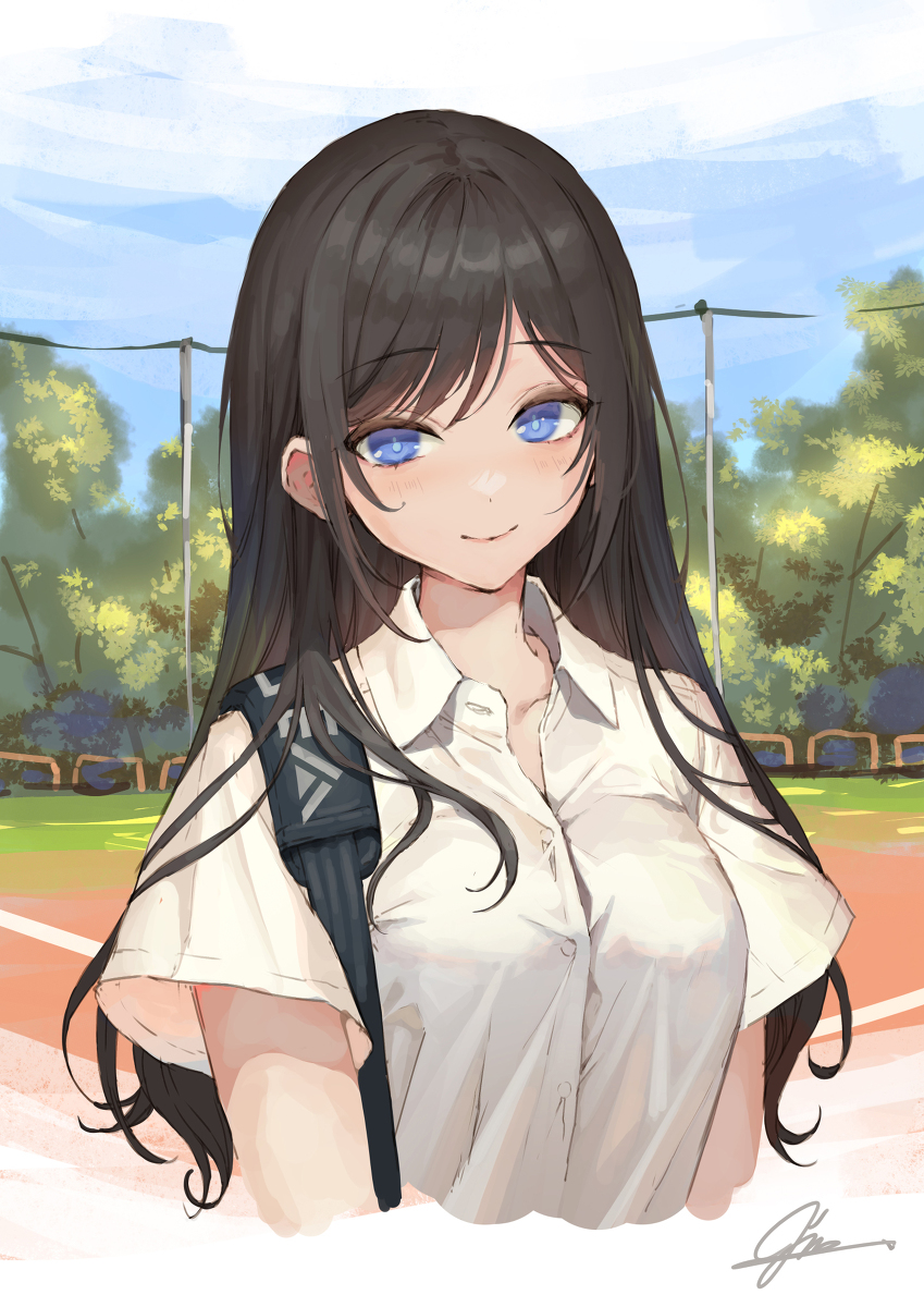 This is a pixiv picture whose title is 凹んでるのを察して毎回さりげなく励ましてくれるマネージャー.