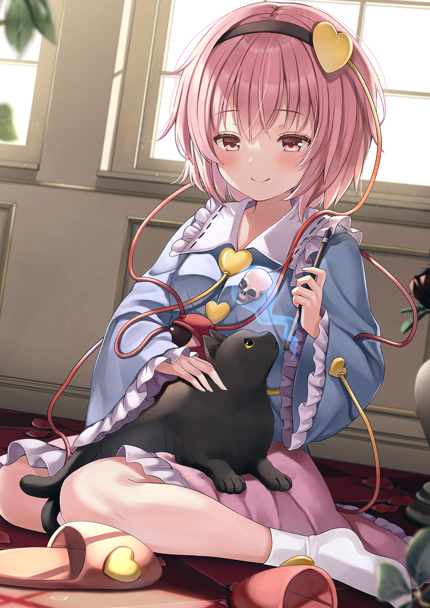 This is a pixiv picture whose title is さとりんの休日.