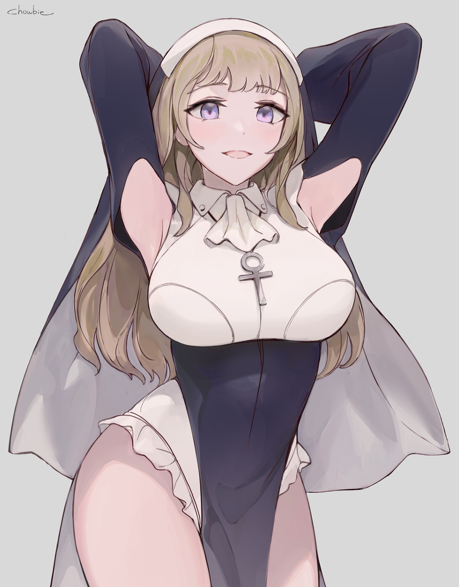 This is a pixiv picture whose title is シスター.