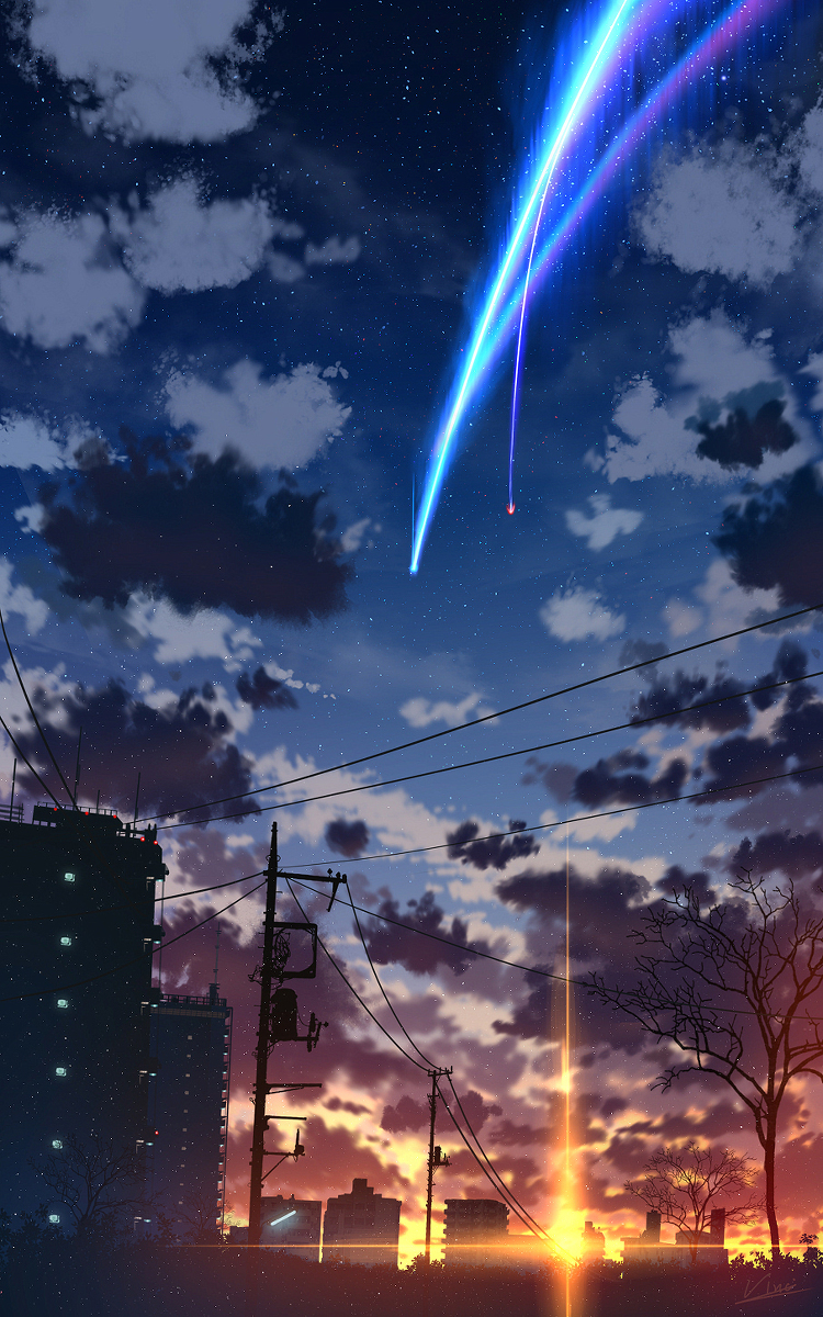 This is a pixiv picture whose title is 君の名は。.