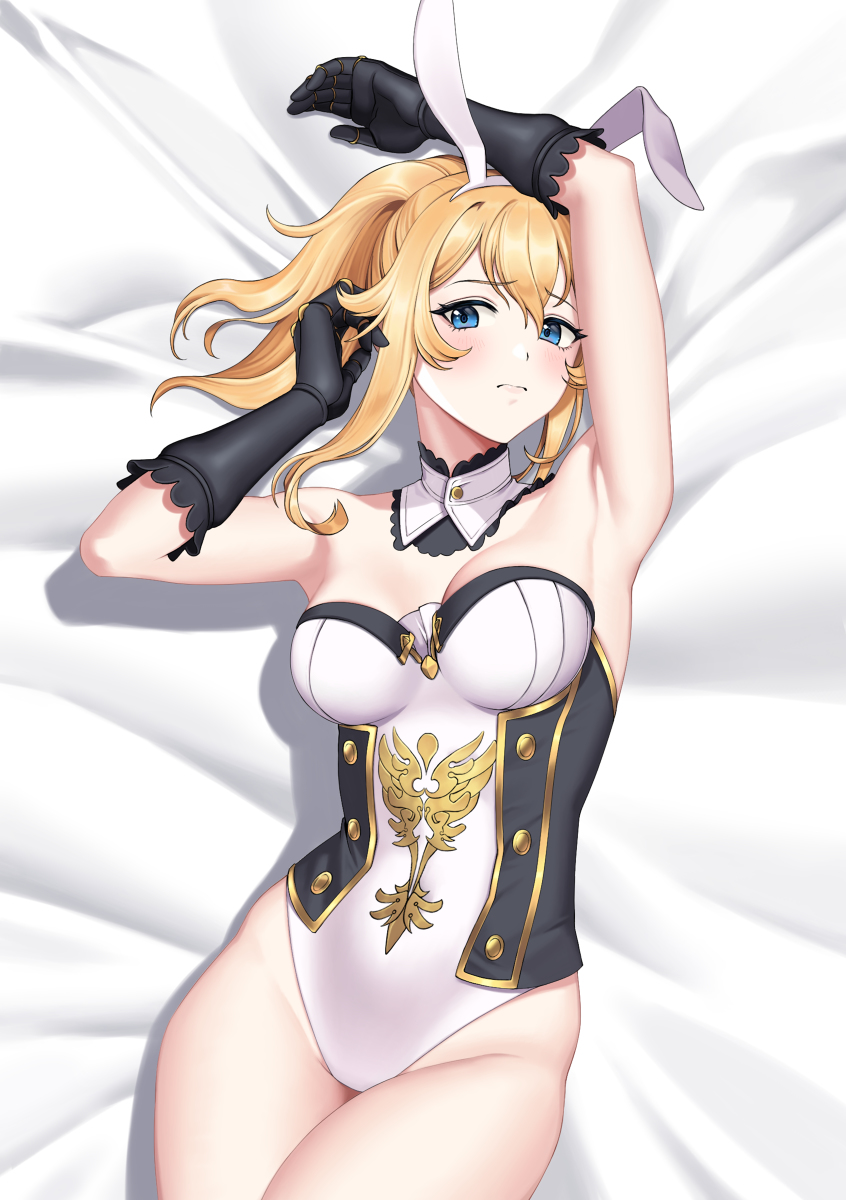 This is a pixiv picture whose title is Bunny Jean.