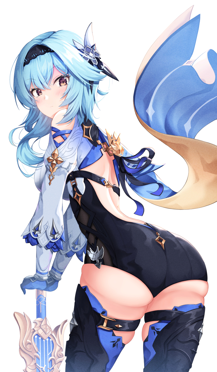 This is a pixiv picture whose title is 优菈.