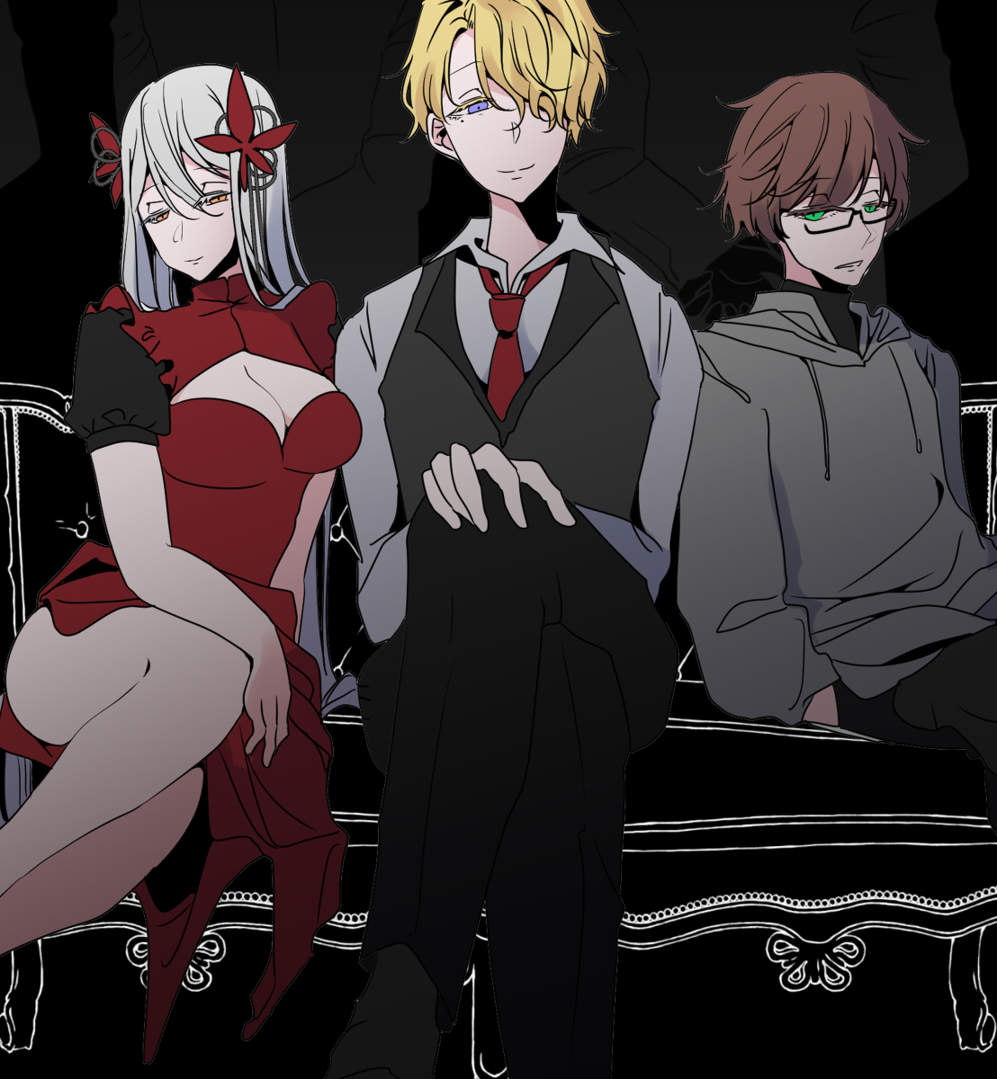 This is a pixiv picture whose title is 設定まとめとか落書きとか①.