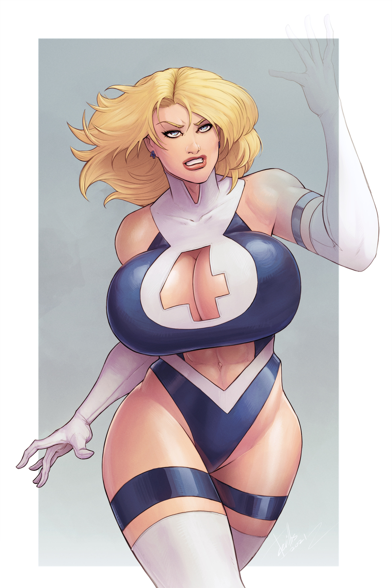 This is a pixiv picture whose title is Sue Storm.