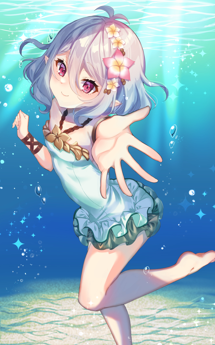 This is a pixiv picture whose title is 水着コッコロ.