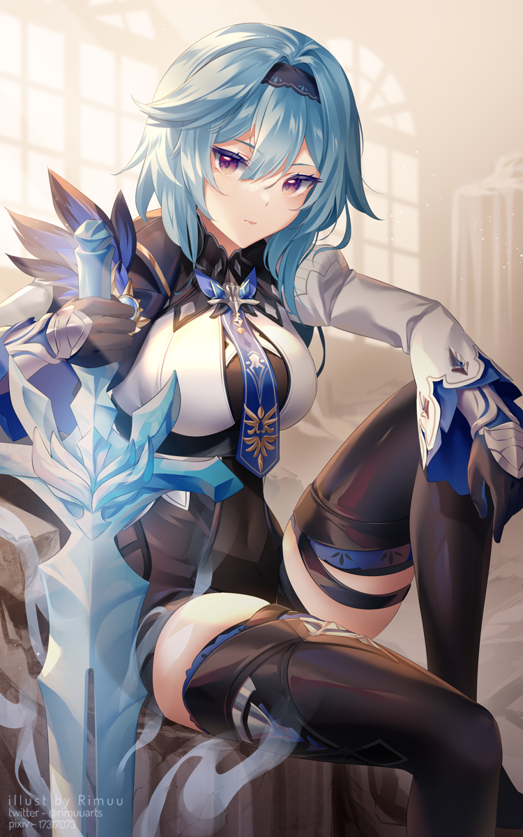 This is a pixiv picture whose title is エウルア.