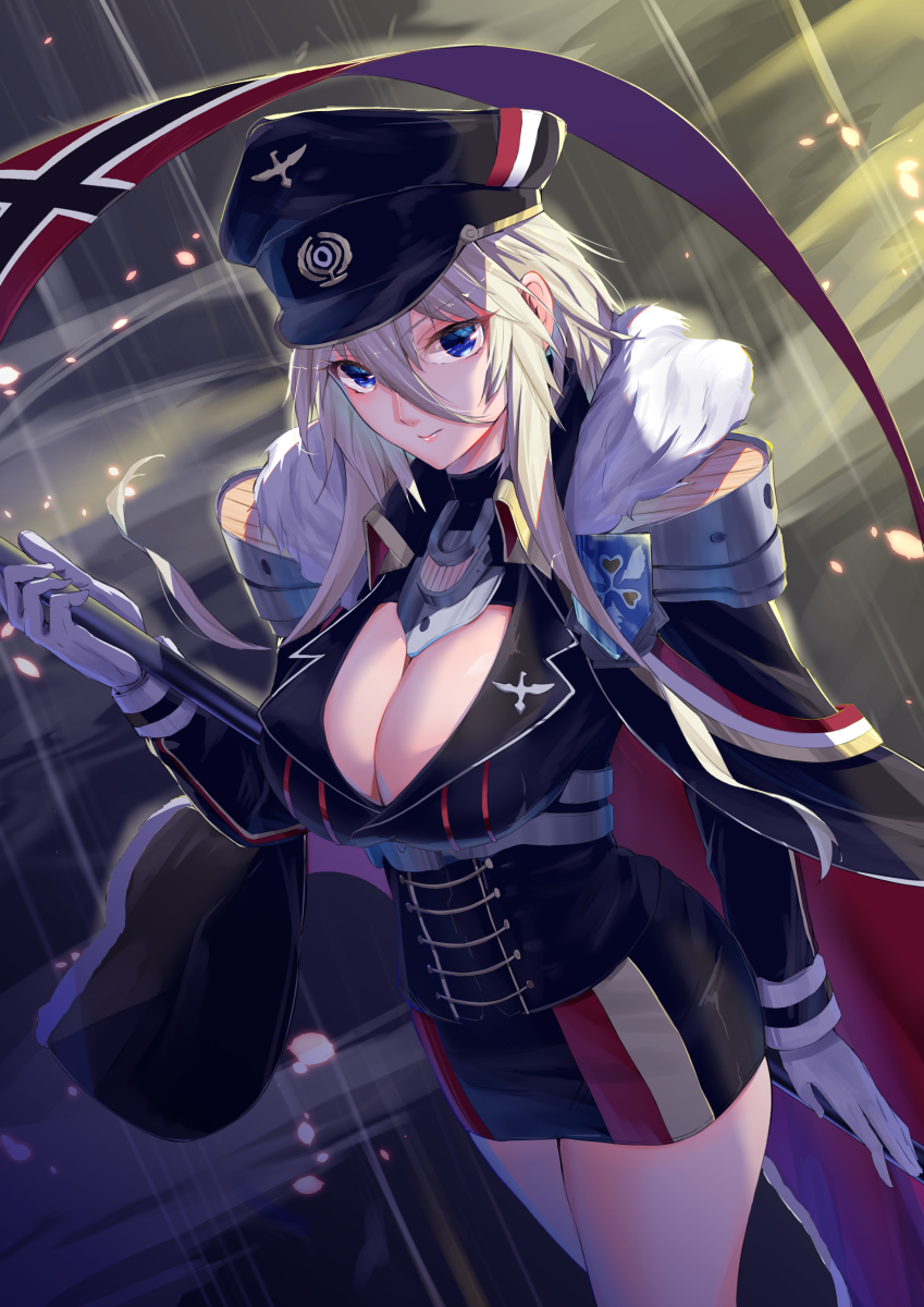 This is a pixiv picture whose title is ビスマルク.