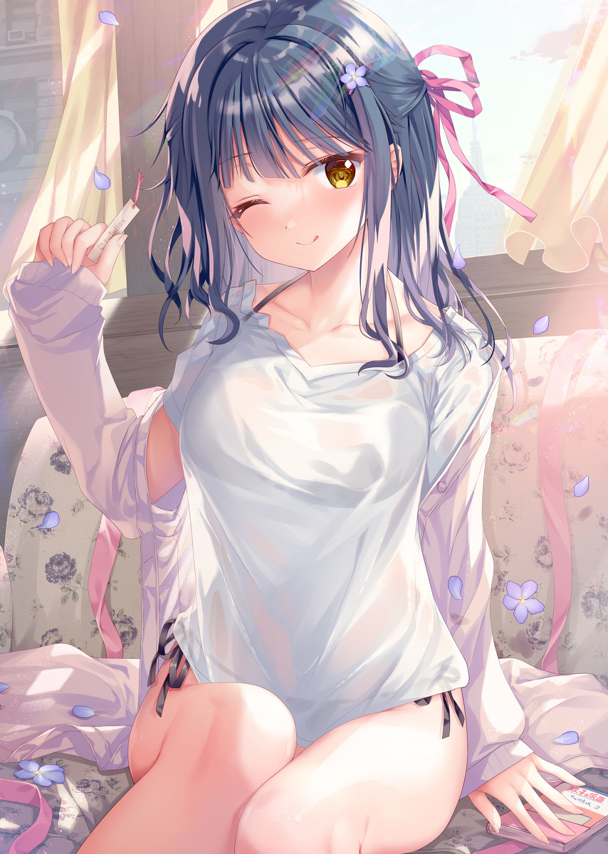 This is a pixiv picture whose title is Reading time.