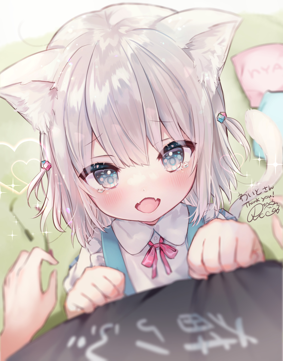 This is a pixiv picture whose title is 寂しくて甘える猫.