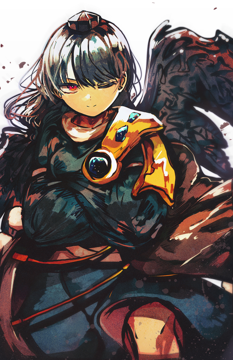 This is a pixiv picture whose title is 👺🍙.