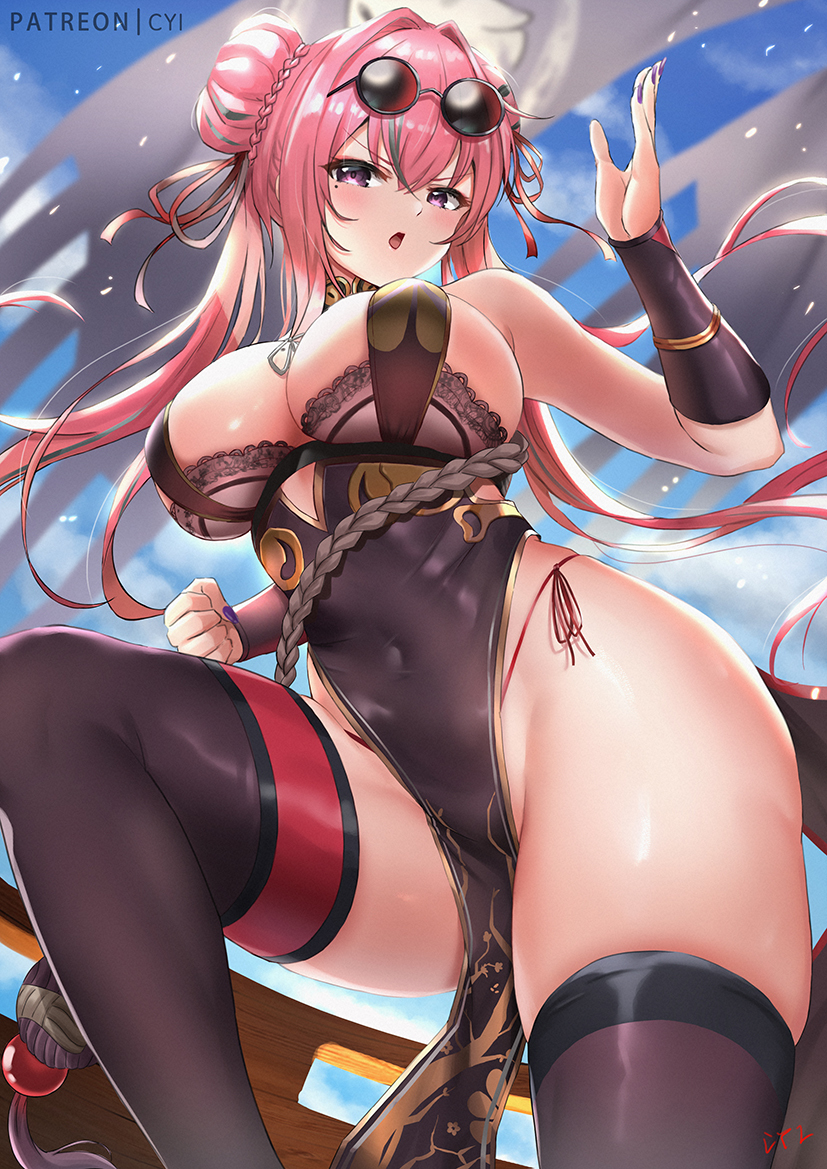 This is a pixiv picture whose title is 勝負しよう！.