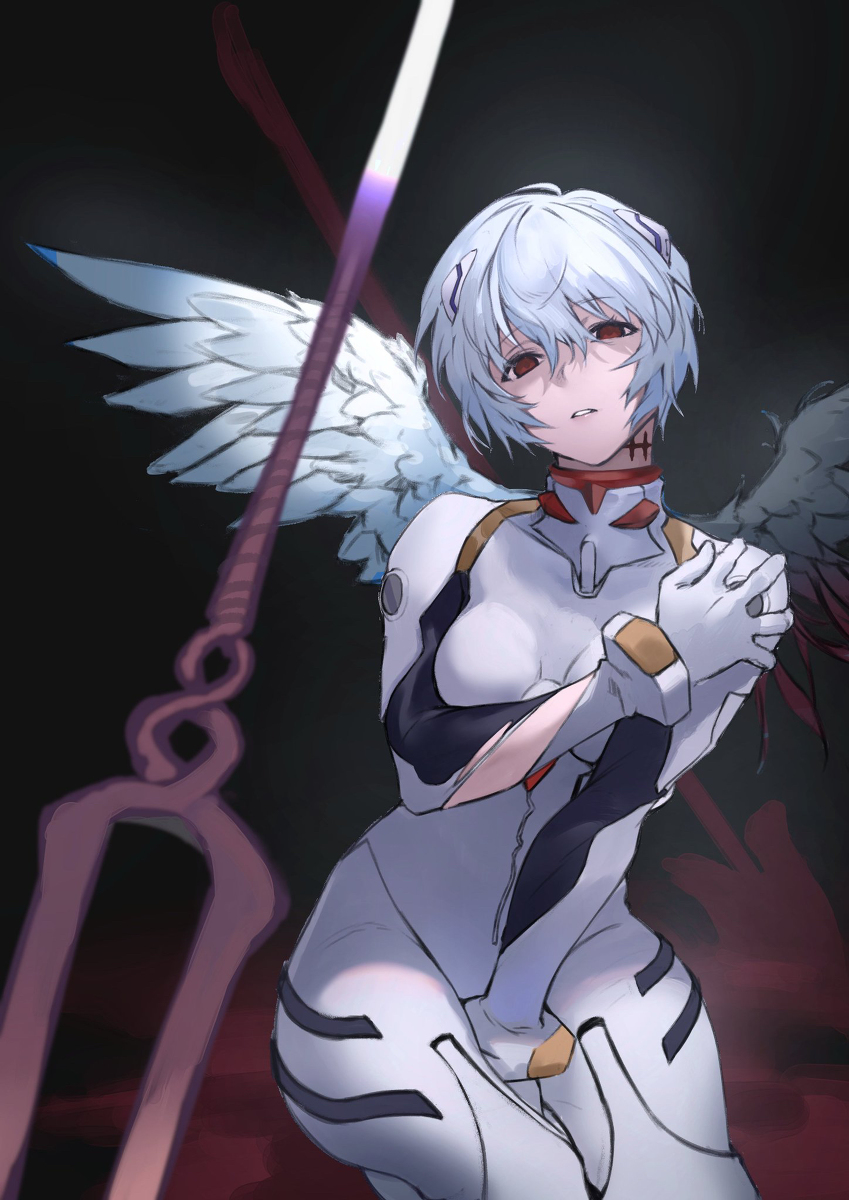 This is a pixiv picture whose title is 綾波レイ.