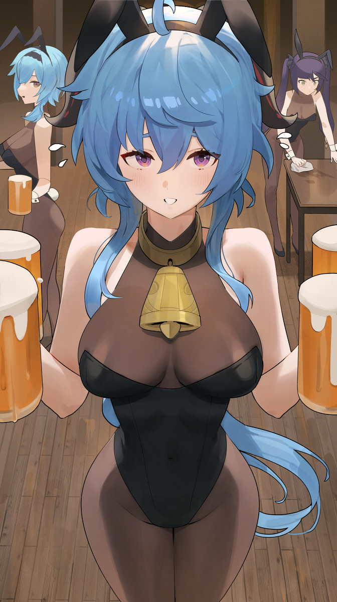 This is a pixiv picture whose title is ココナッツビール一つ！.