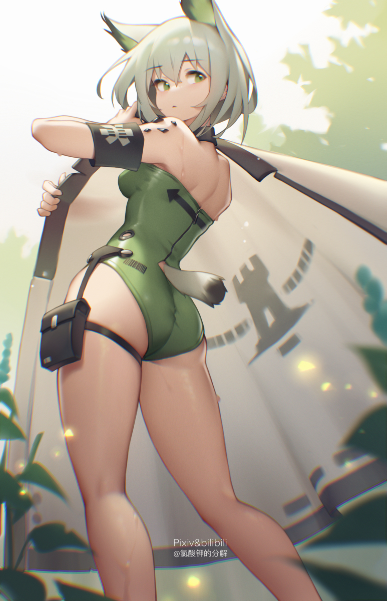 This is a pixiv picture whose title is 凯尔希.