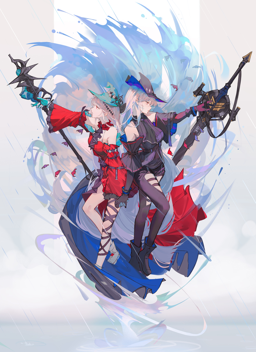 This is a pixiv picture whose title is “同葬无光之愿”.