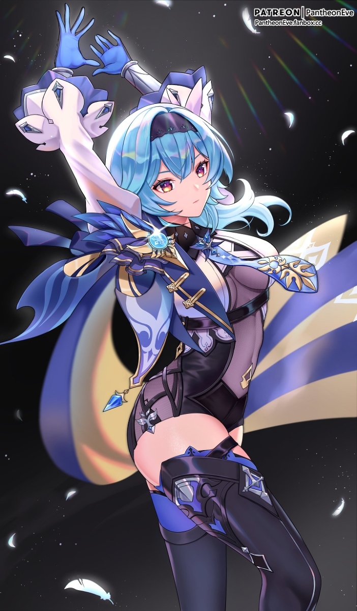 This is a pixiv picture whose title is Eula.