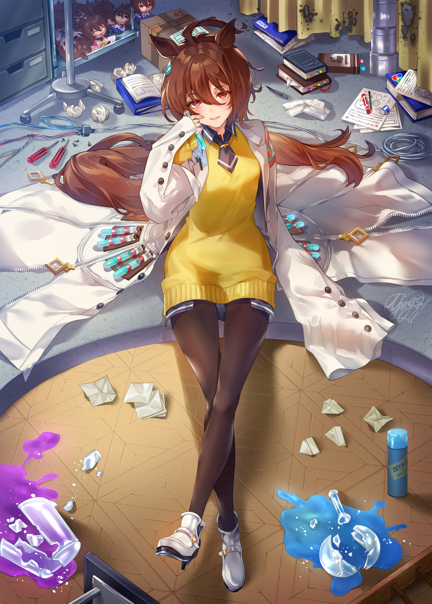 This is a pixiv picture whose title is 光速の探究者 Lv2.