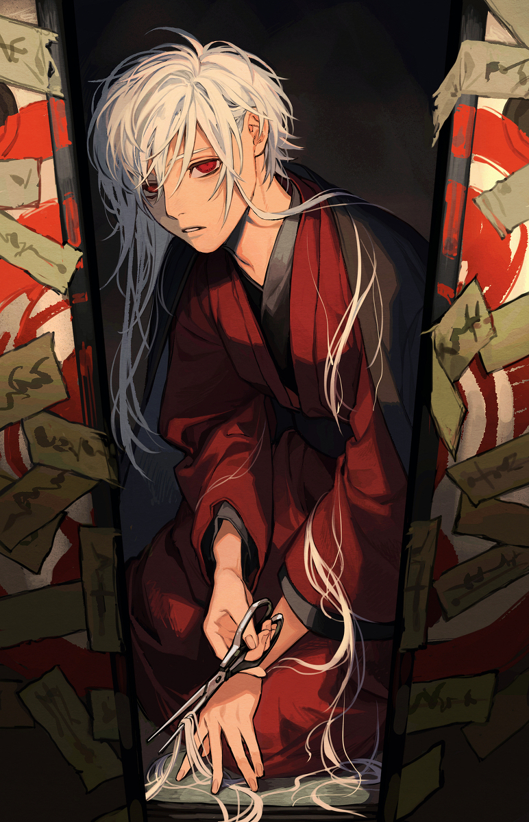 This is a pixiv picture whose title is 創作.