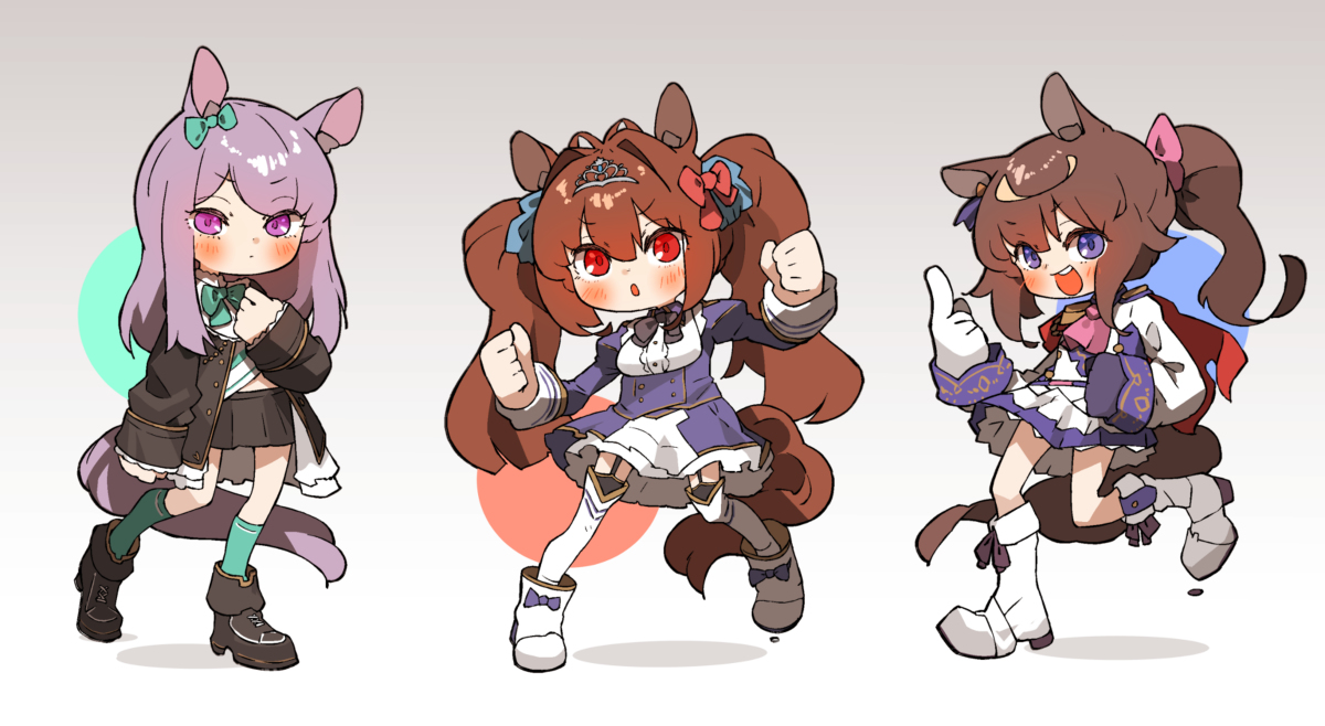 This is a pixiv picture whose title is ウマ娘.