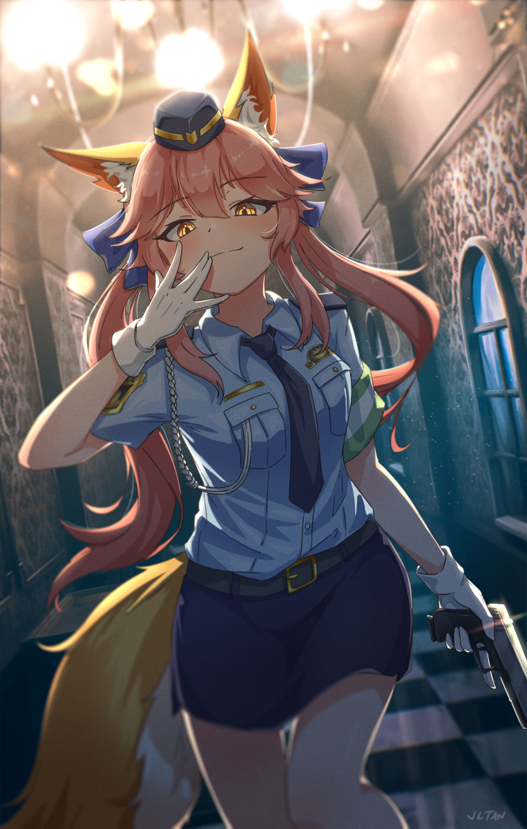 This is a pixiv picture whose title is Tamamo no Mae.
