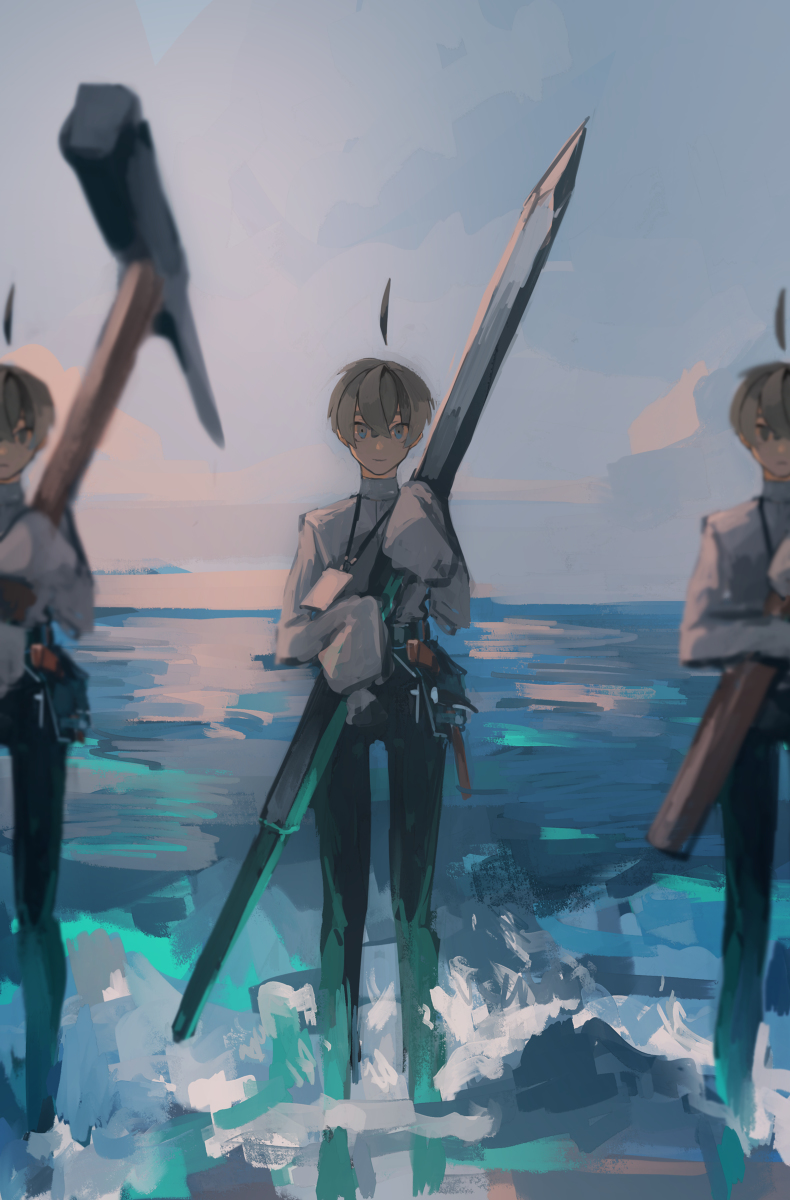 This is a pixiv picture whose title is 意思.