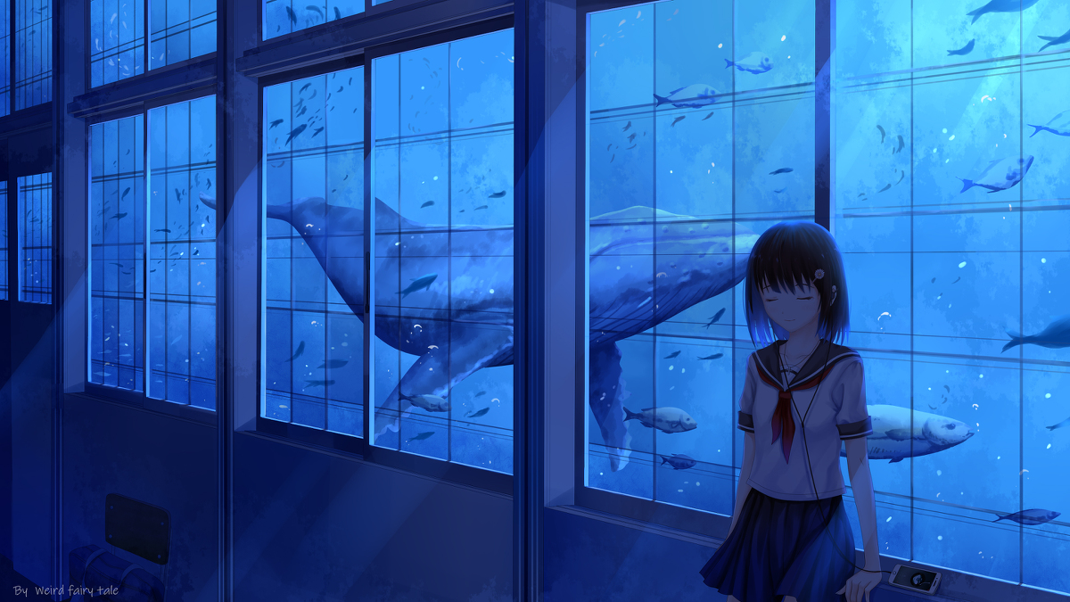 This is a pixiv picture whose title is still.