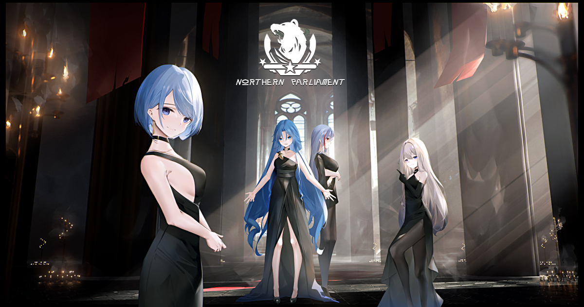 This is a pixiv picture whose title is 北連合.