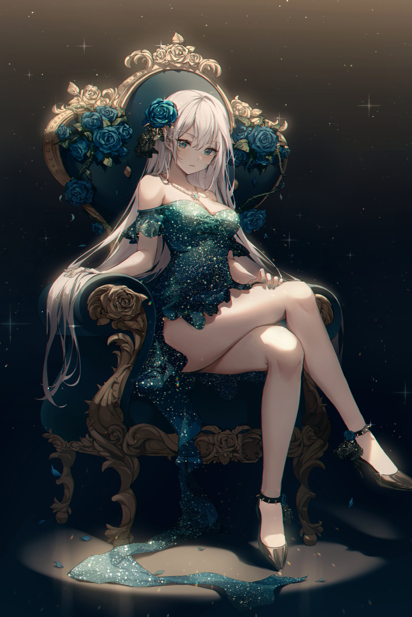 This is a pixiv picture whose title is Queen.