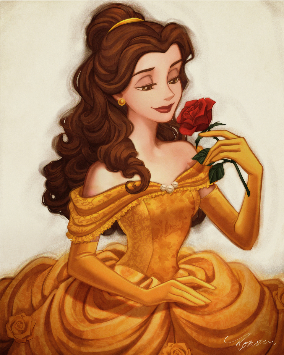 This is a pixiv picture whose title is Beauty And The Beast.