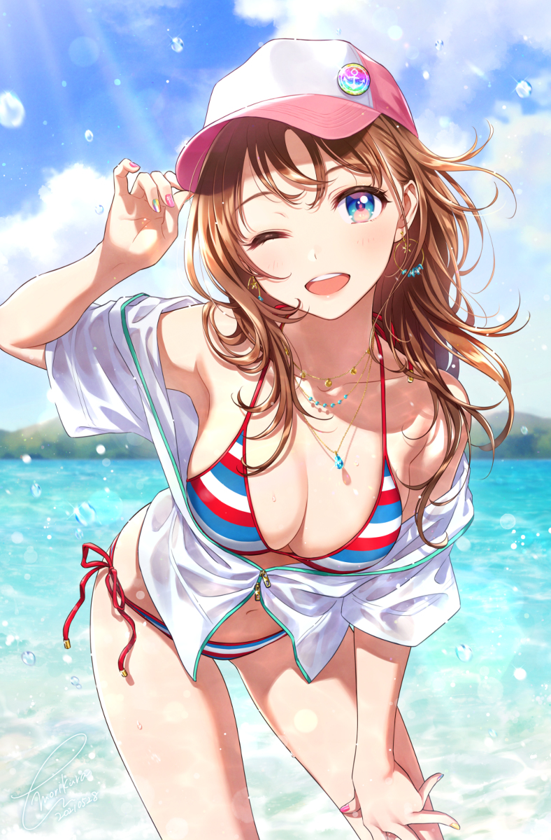 This is a pixiv picture whose title is sunshine girl.