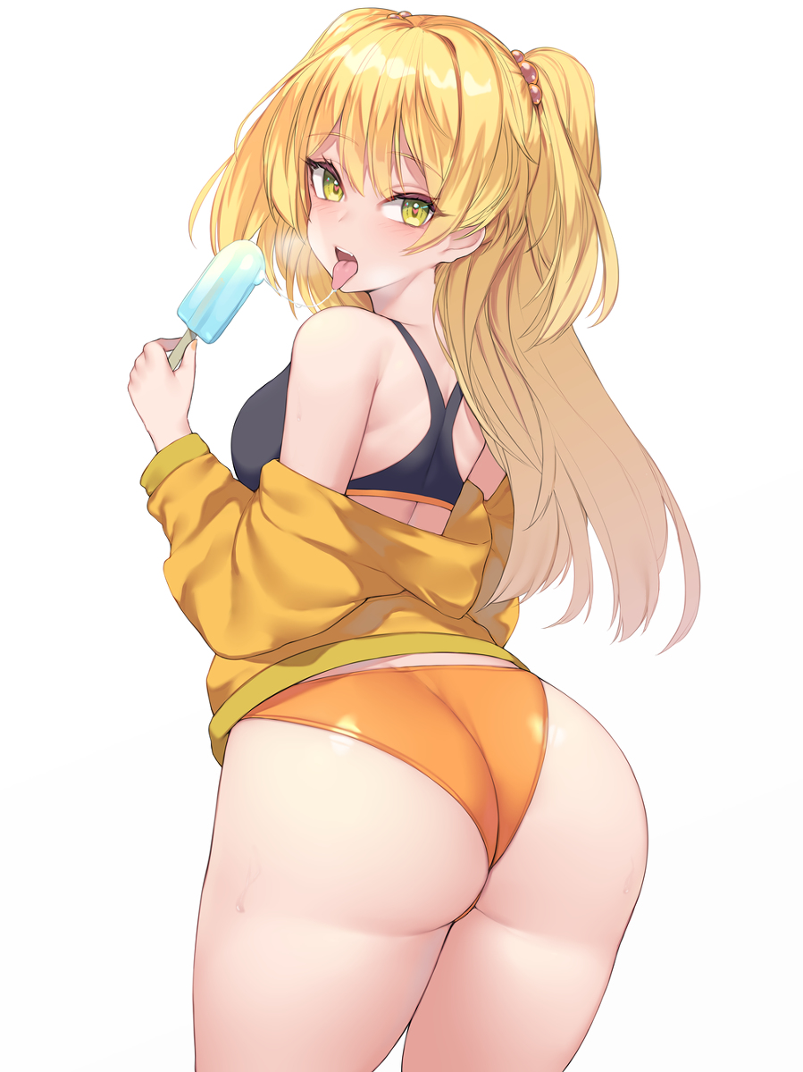 This is a pixiv picture whose title is 城ヶ崎莉嘉.