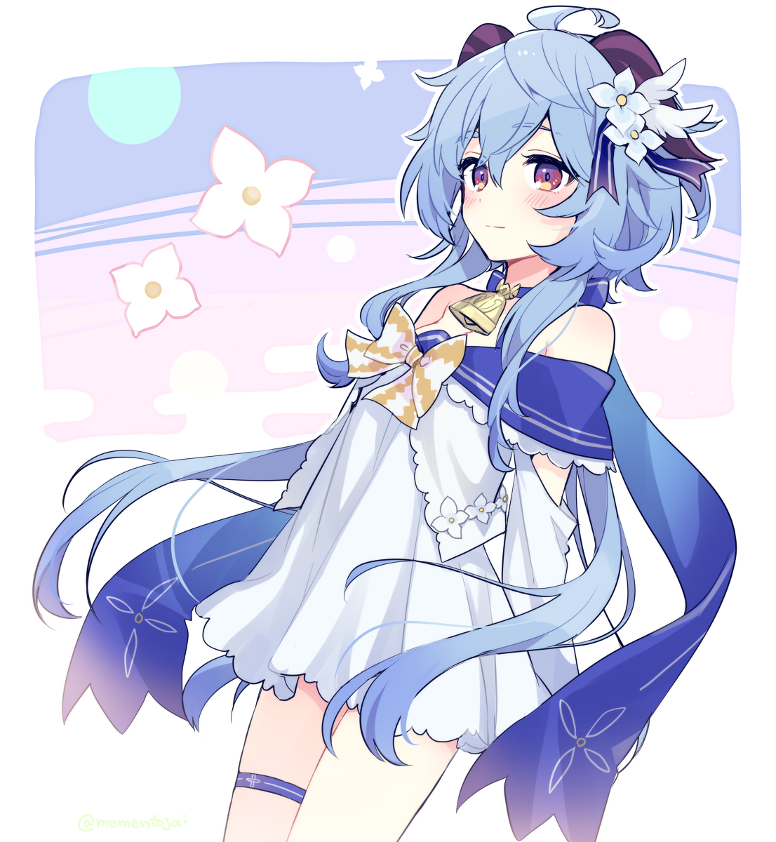 This is a pixiv picture whose title is サマータイム甘雨ちゃん.