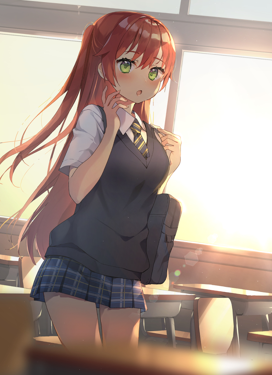 This is a pixiv picture whose title is 「早く起きないとち、ちゅーするぞー…」.