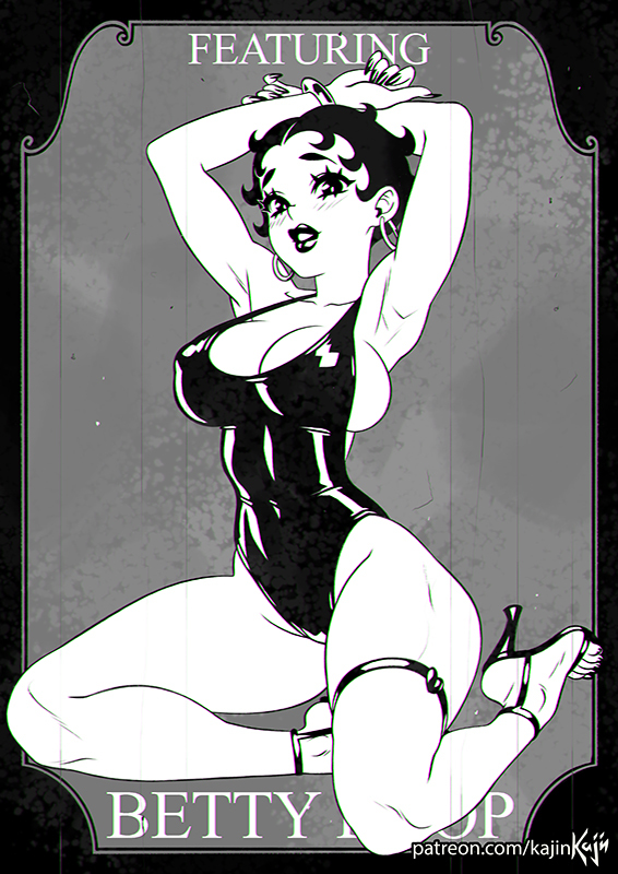 This is a pixiv picture whose title is Betty Boop.