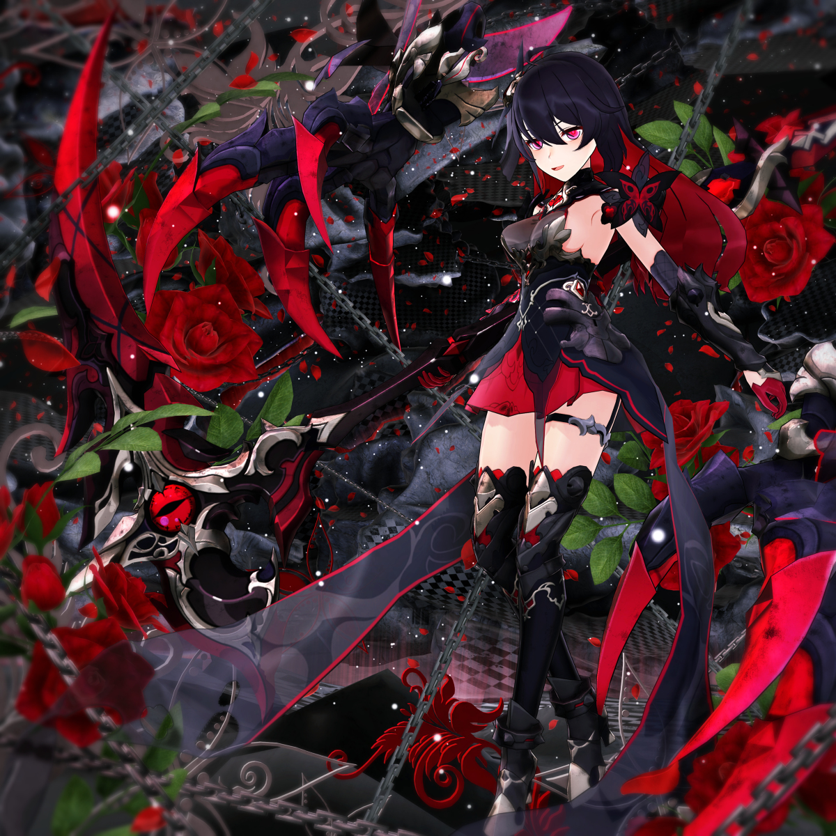 This is a pixiv picture whose title is 【崩壊3rd】ゼーレ・フェレライさん その５.