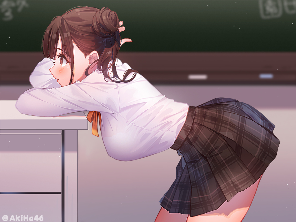 This is a pixiv picture whose title is 園田さん.