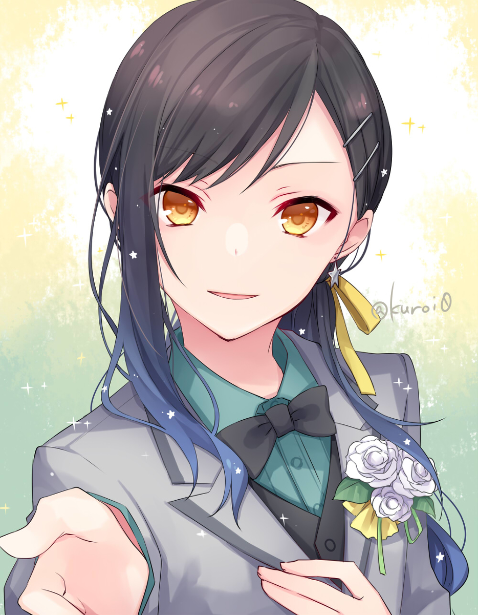 This is a pixiv picture whose title is 純白の貴方へ、誓いの歌を！.