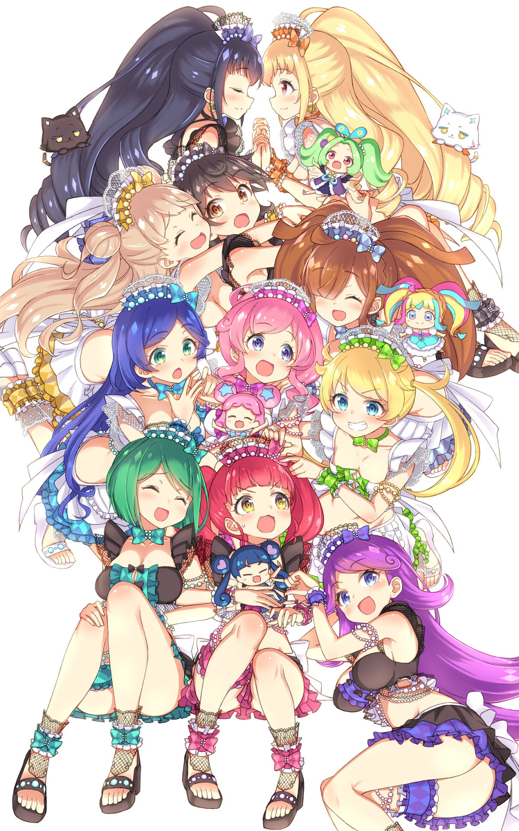 This is a pixiv picture whose title is ありがとうプリチャン.