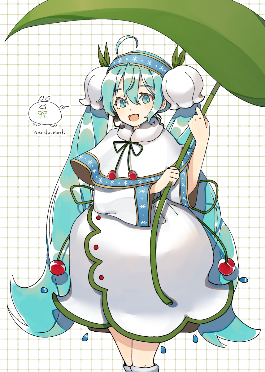 This is a pixiv picture whose title is snow miku!.