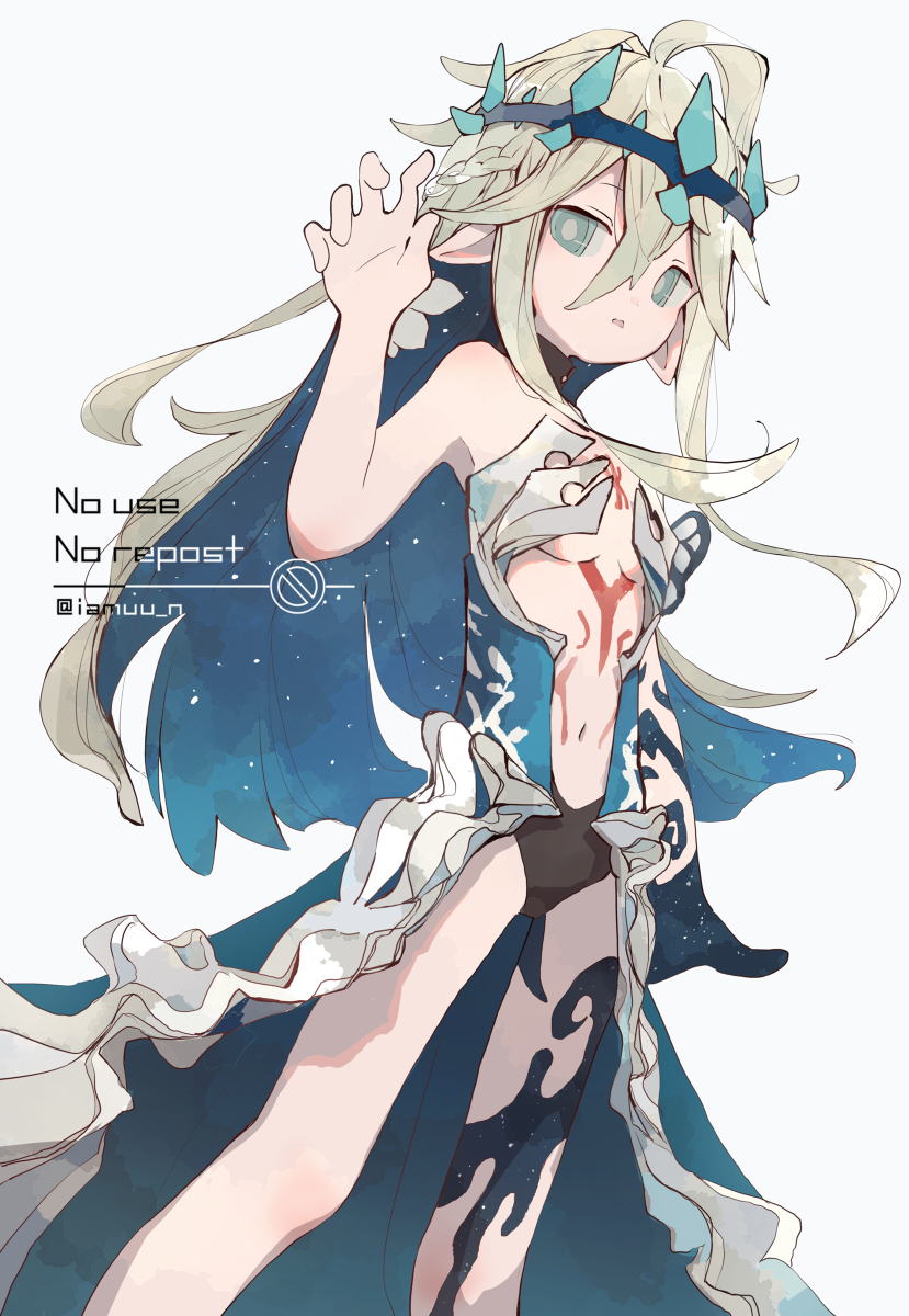 This is a pixiv picture whose title is skeb絵.