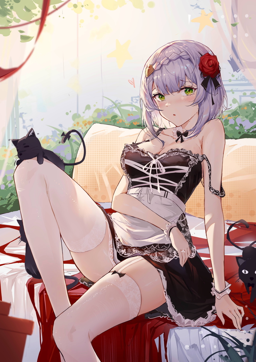 This is a pixiv picture whose title is 万能女仆.