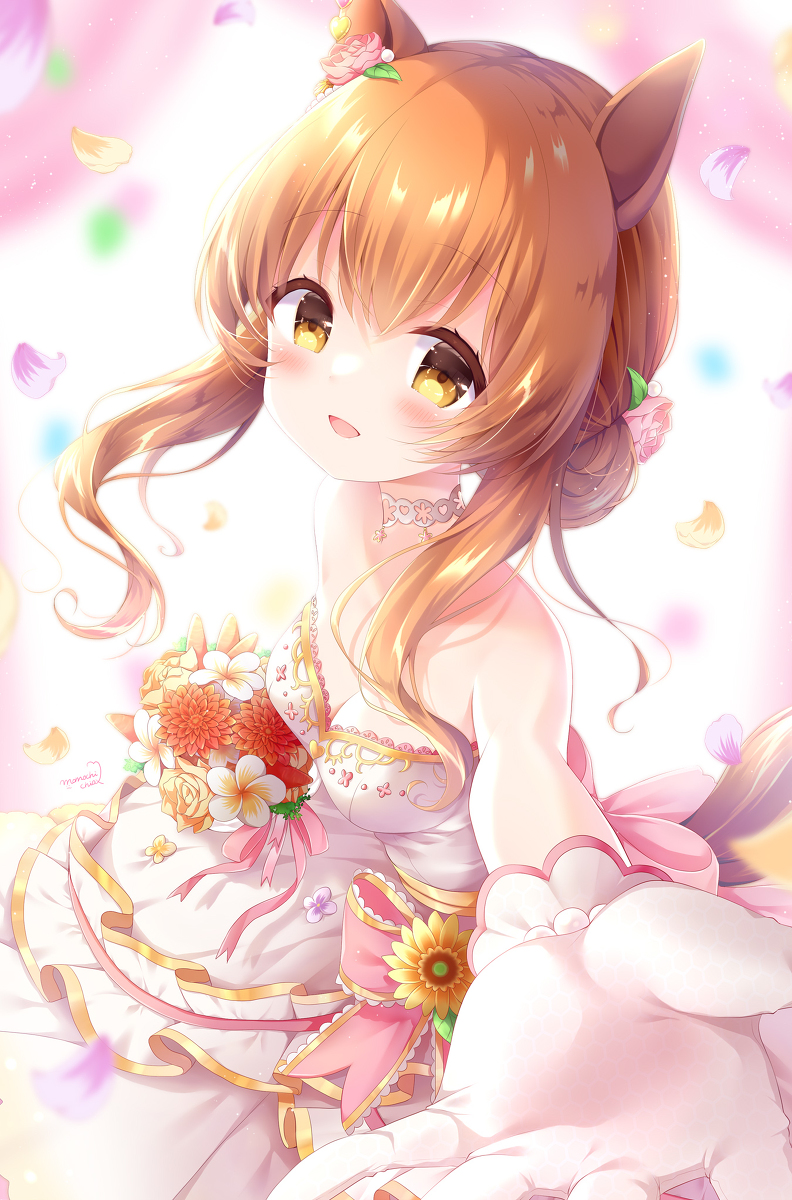 This is a pixiv picture whose title is トレーナーちゃん！一緒に幸せになろうね♡.