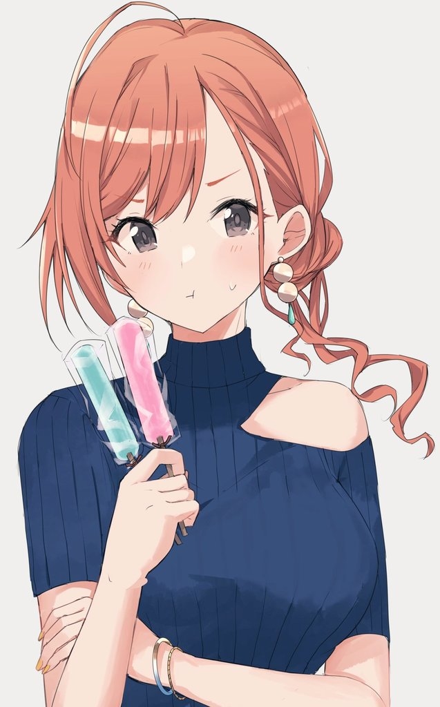 This is a pixiv picture whose title is 夏葉…….