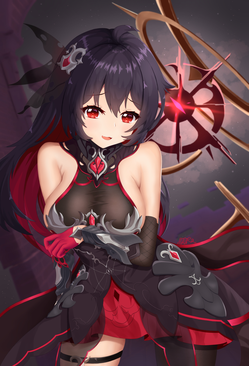 This is a pixiv picture whose title is 星淵のニュクス(｡ ˇ‸ˇ ｡).