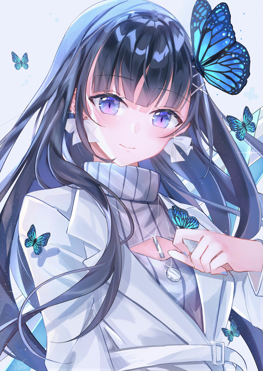 This is a pixiv picture whose title is 🦋🦋🦋.