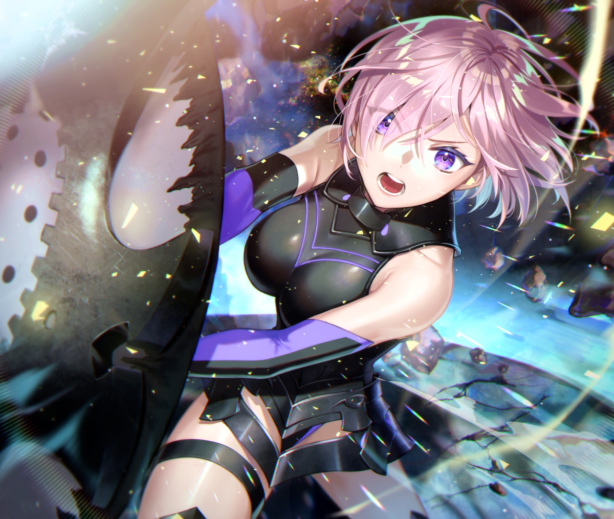This is a pixiv picture whose title is マシュ.