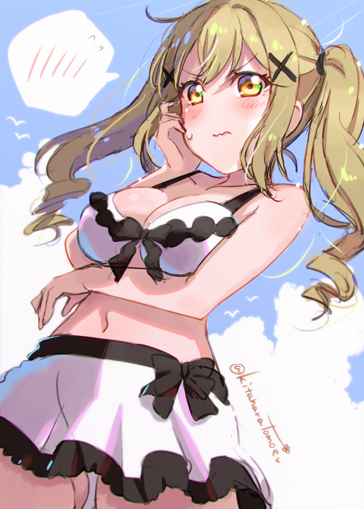 This is a pixiv picture whose title is 🎹バンドリの市ヶ谷有咲.